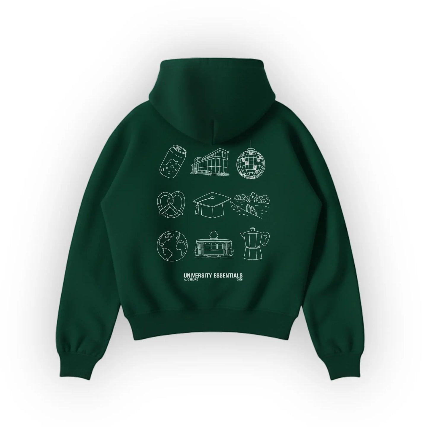 Premium Oversized Hoodie | GBM Uni Augsburg