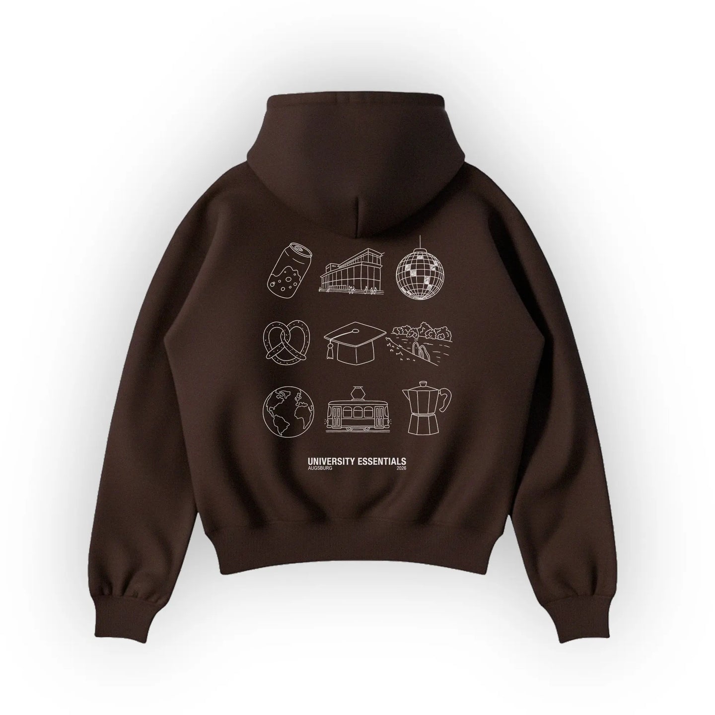 Premium Oversized Hoodie | GBM Uni Augsburg