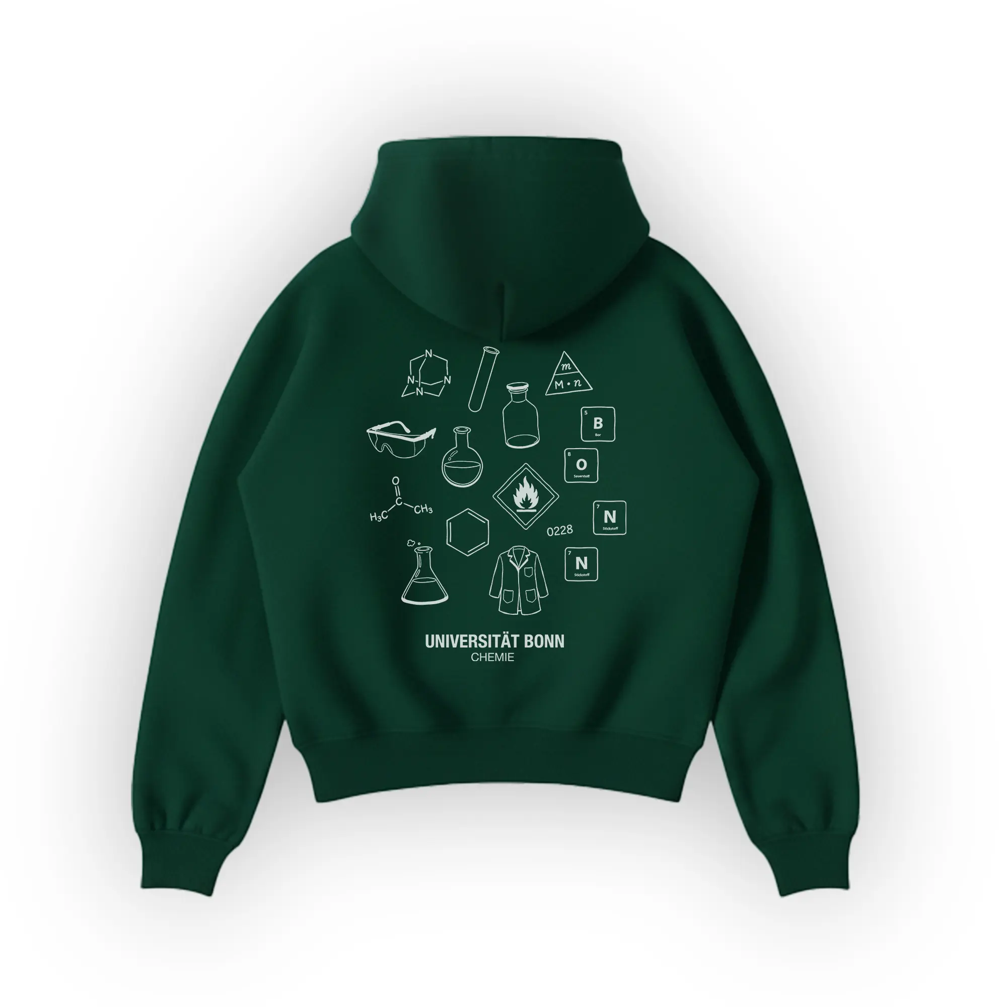 Premium Oversized Hoodie | Chemie Uni Bonn