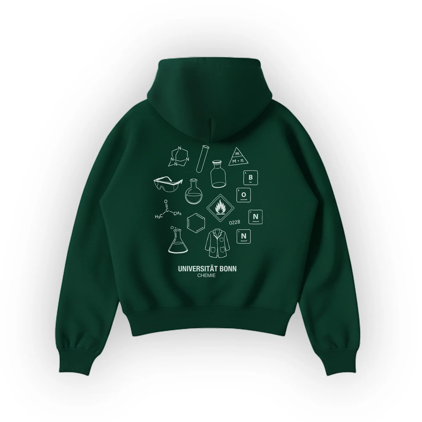 Premium Oversized Hoodie | Chemie Uni Bonn