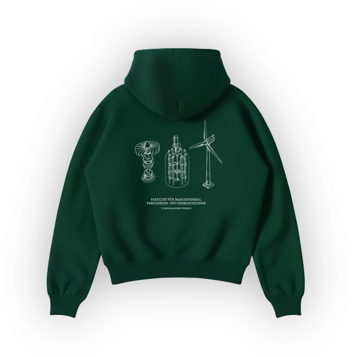 Premium Oversized Hoodie | Fakultät 4 TU Freiberg