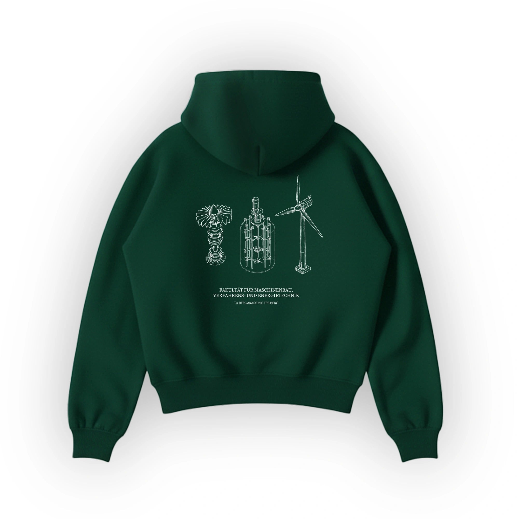 Premium Oversized Hoodie | Fakultät 4 TU Freiberg