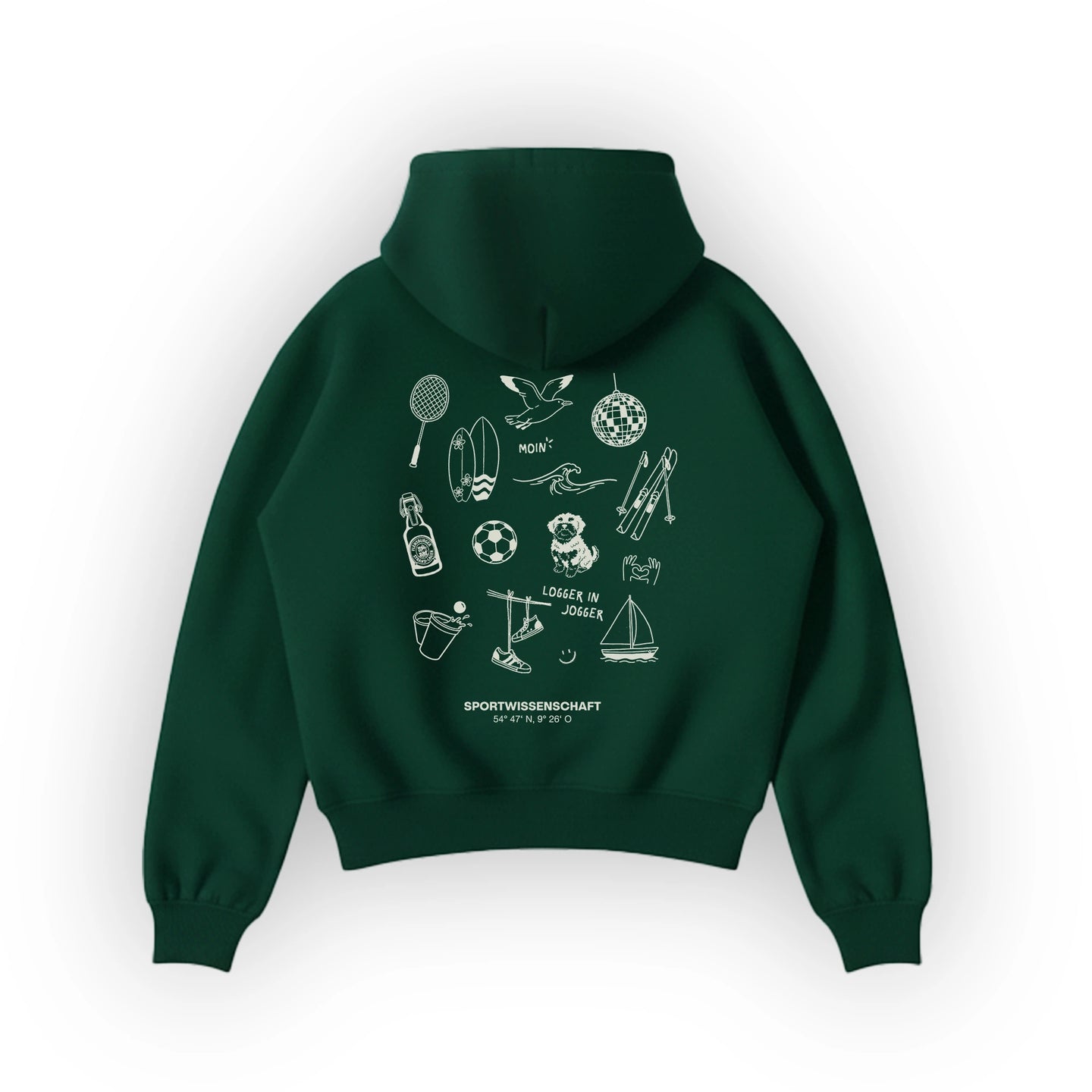 Premium Oversized Hoodie | Sportwissenschaft Flensburg