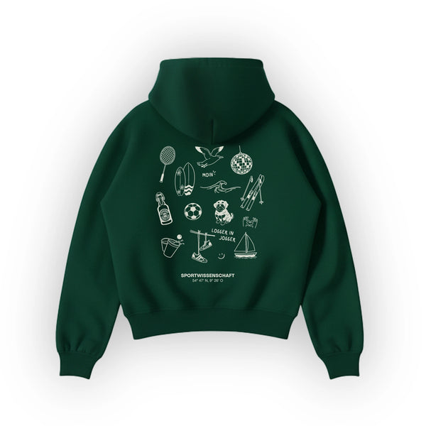 Premium Oversized Hoodie | Sportwissenschaft Flensburg