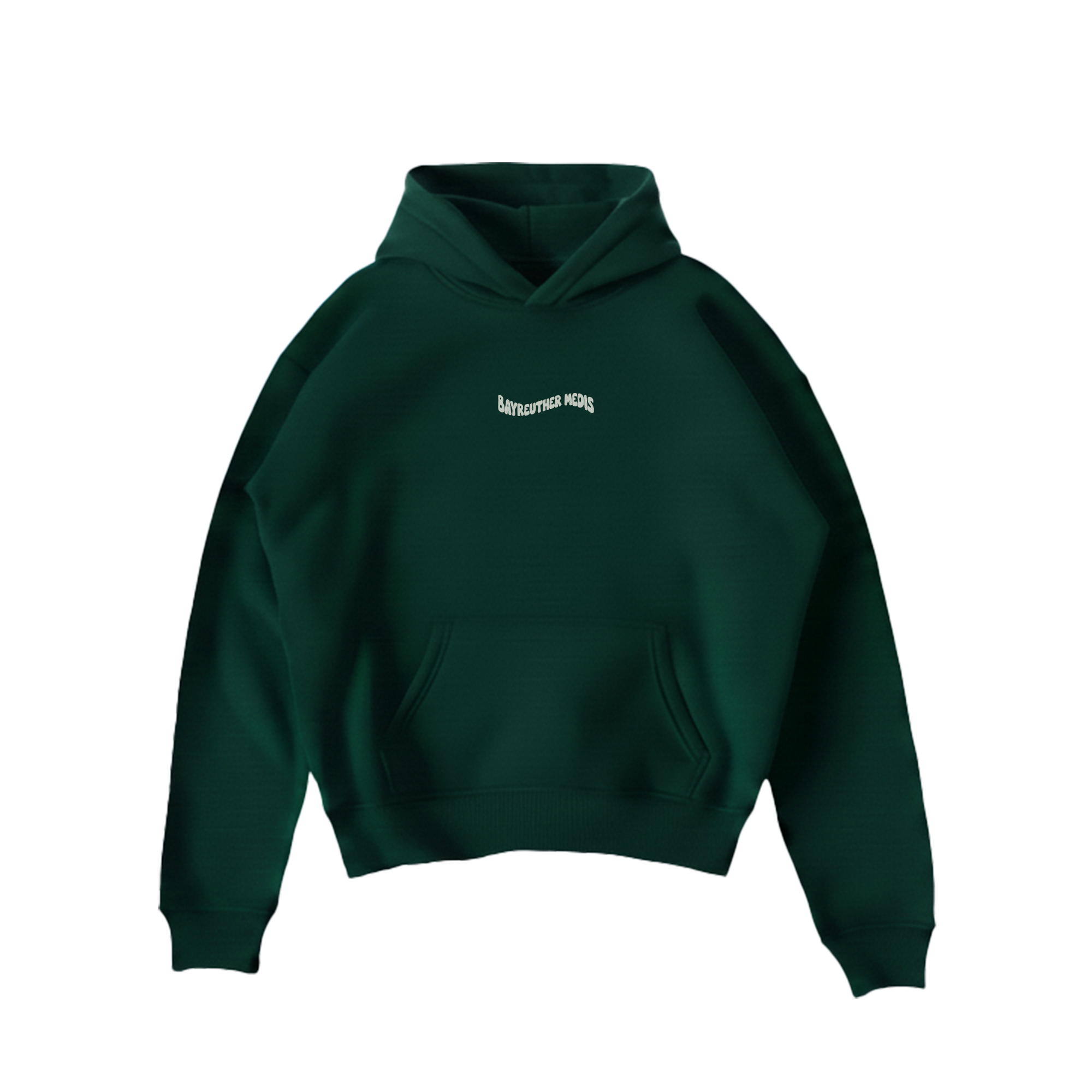 Hoodie Pine Green