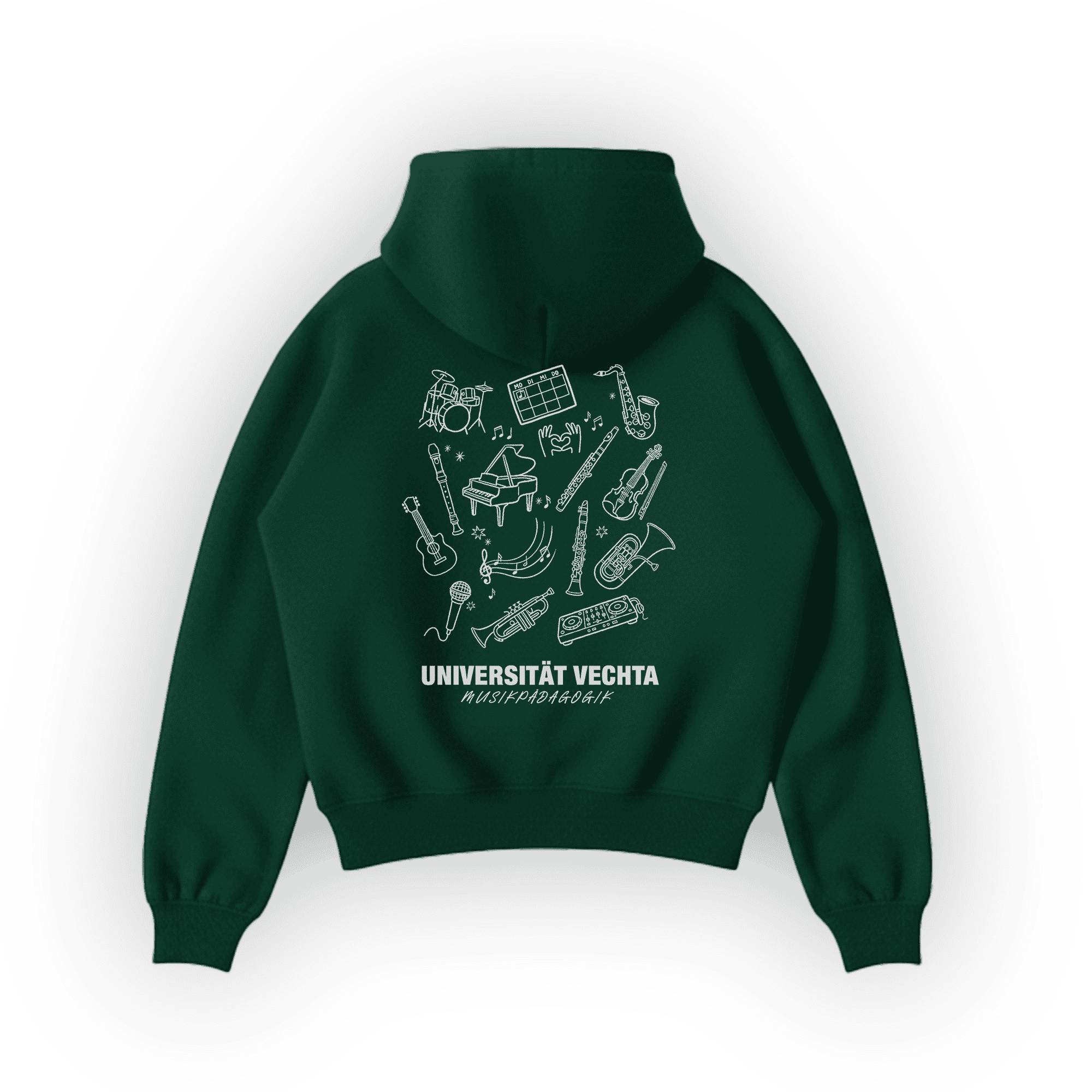 Premium Oversized Hoodie | Musikpädagogik Vechta